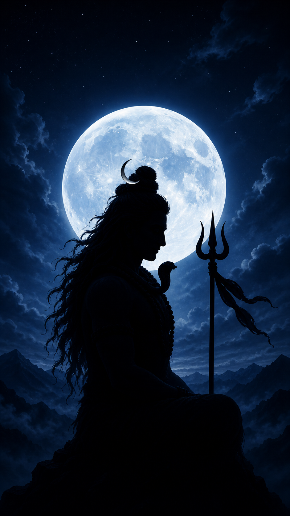 Chandra Mahadev Serenity – HD Wallpaper